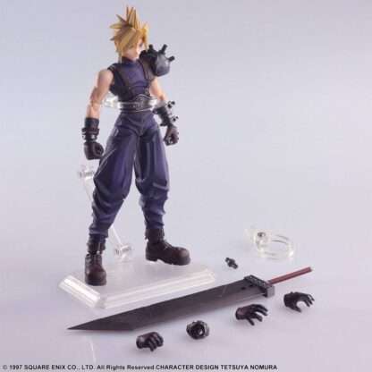 Final Fantasy VII Bring Arts Actionfigur Cloud Strife 15 cm – Bild 8