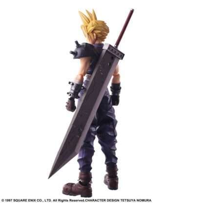Final Fantasy VII Bring Arts Actionfigur Cloud Strife 15 cm – Bild 14