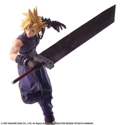 Final Fantasy VII Bring Arts Actionfigur Cloud Strife 15 cm – Bild 15