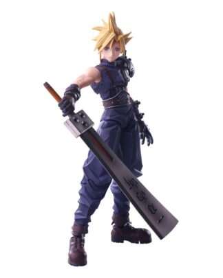 Final Fantasy VII Bring Arts Actionfigur Cloud Strife Hardedge Ver. 15 cm
