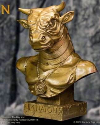 Ray Harryhausen Soft Vinyl Statue Minaton Bust 50 cm
