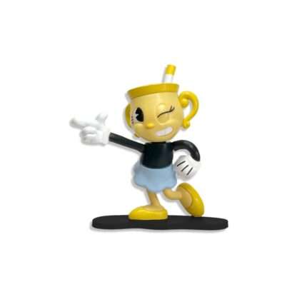 Cuphead Create a Figure Minifigur Fräulein Kelch – Bild 4