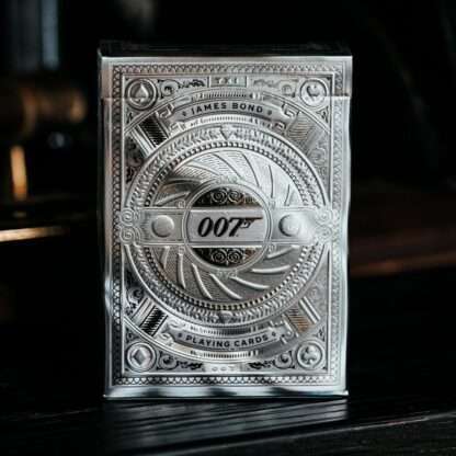 James Bond Spielkarten Silver Edition