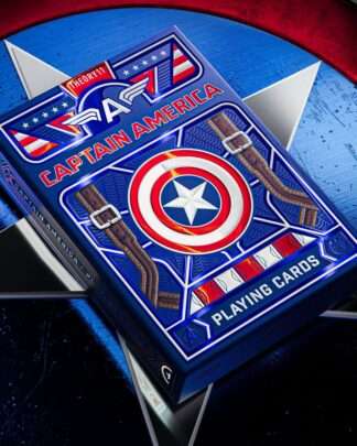Captain America Spielkarten Patriotic Design