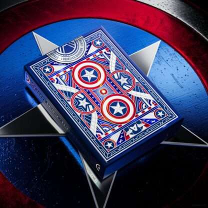 Captain America Spielkarten Patriotic Design – Bild 6