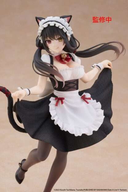 Date A Live V Coreful PVC Statue Kurumi Tokisaki Cat Ear Maid Ver. 18 cm – Bild 8