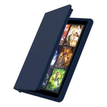Ultimate Guard Zipfolio 360 - 18-Pocket XenoSkin Blau – Bild 2