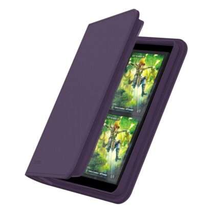 Ultimate Guard Zipfolio 160 - 8-Pocket XenoSkin Violett – Bild 2