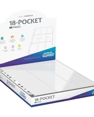 Ultimate Guard 18-Pocket Pages Side-Loading Weiß (50)