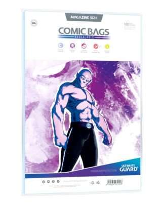Ultimate Guard Comic Bags wiederverschließbar Magazine Size (100)