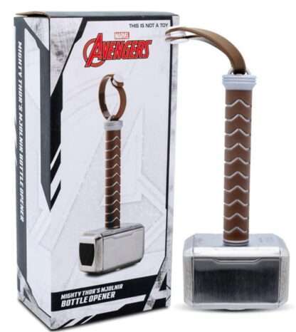 Marvel Flaschenöffner Mjolnir Hammer (Thor's Hammer) 16 cm