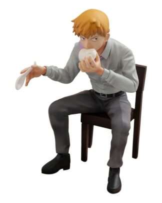 Mob Psycho 100 III x Bunbougu Cafe 2022 PVC Statue Arataka Reigen 14 cm