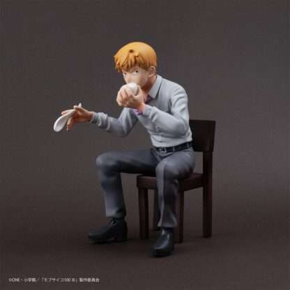 Mob Psycho 100 III x Bunbougu Cafe 2022 PVC Statue Arataka Reigen 14 cm – Bild 6