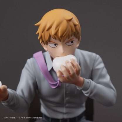 Mob Psycho 100 III x Bunbougu Cafe 2022 PVC Statue Arataka Reigen 14 cm – Bild 7