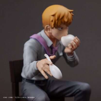 Mob Psycho 100 III x Bunbougu Cafe 2022 PVC Statue Arataka Reigen 14 cm – Bild 8