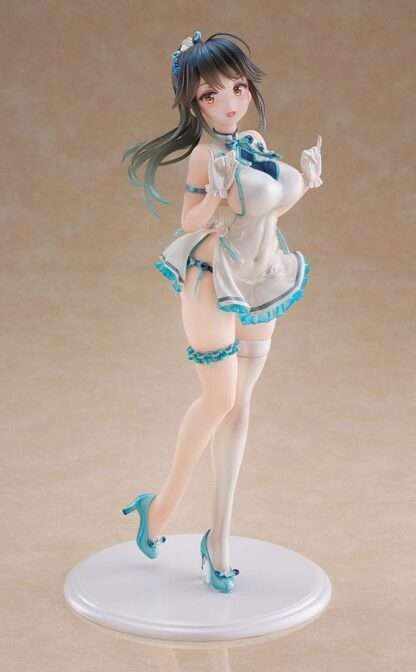 Avian Romance Pink Label 5 PVC Statue 1/6 Ponytail Girl: Qipao 29 cm – Bild 2