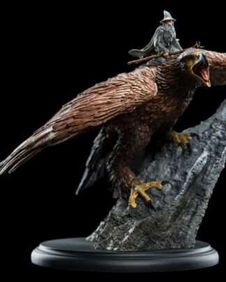 Herr der Ringe Statue Gandalf on Gwaihir 15 cm