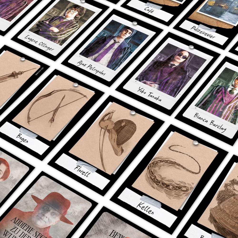 Wednesday Brettspiel Cluedo *Deutsche Version* – Bild 4