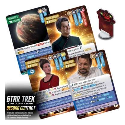 Star Trek: Captain's Chair Kartenspiel Second Contact *Englische Version* – Bild 4
