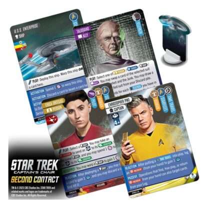 Star Trek: Captain's Chair Kartenspiel Second Contact *Englische Version* – Bild 6