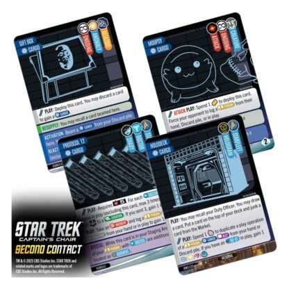 Star Trek: Captain's Chair Kartenspiel Second Contact *Englische Version* – Bild 7