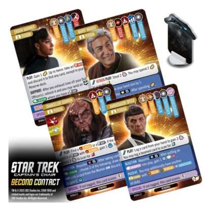 Star Trek: Captain's Chair Kartenspiel Second Contact *Englische Version* – Bild 8