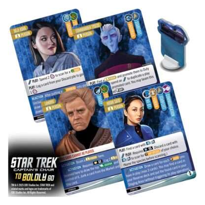 Star Trek: Captain's Chair Kartenspiel To Boldly Go *Englische Version* – Bild 2