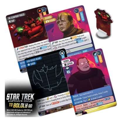 Star Trek: Captain's Chair Kartenspiel To Boldly Go *Englische Version* – Bild 3