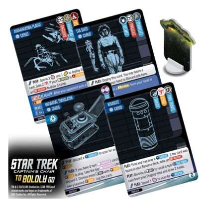 Star Trek: Captain's Chair Kartenspiel To Boldly Go *Englische Version* – Bild 5