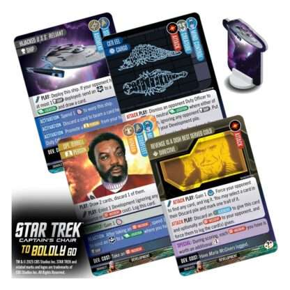 Star Trek: Captain's Chair Kartenspiel To Boldly Go *Englische Version* – Bild 7