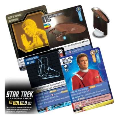 Star Trek: Captain's Chair Kartenspiel To Boldly Go *Englische Version* – Bild 8