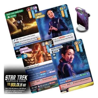 Star Trek: Captain's Chair Kartenspiel To Boldly Go *Englische Version* – Bild 10