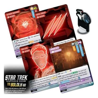 Star Trek: Captain's Chair Kartenspiel To Boldly Go *Englische Version* – Bild 11
