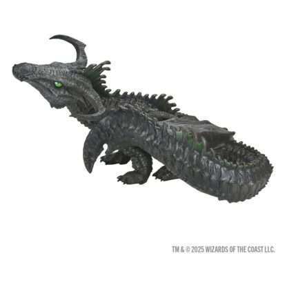 D&D Replicas of the Realms Life-Size Schaumgummi-Figur Black Dragon Wyrmling 46 cm – Bild 4