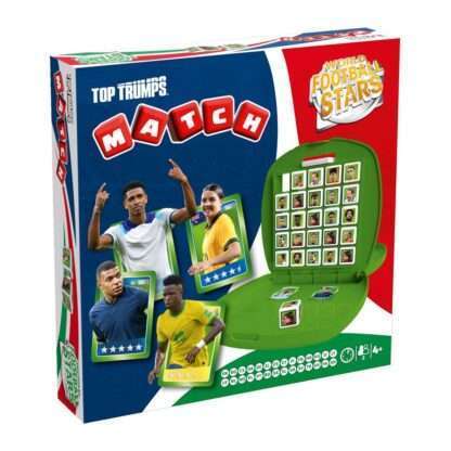 Weltfussballstars Strategiespiel Top Trumps Match - The Crazy Cube Game Green Version – Bild 2