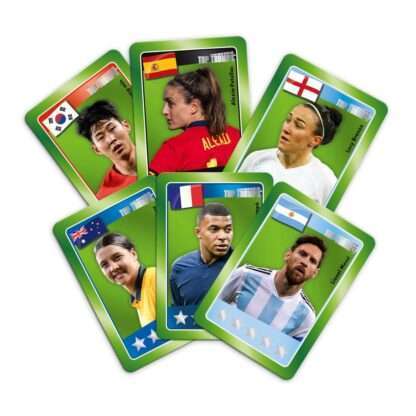 Weltfussballstars Strategiespiel Top Trumps Match - The Crazy Cube Game Green Version – Bild 5