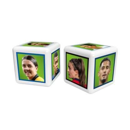 Weltfussballstars Strategiespiel Top Trumps Match - The Crazy Cube Game Green Version – Bild 6