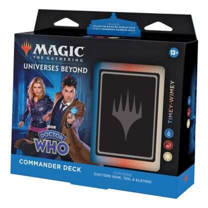 Magic the Gathering Universes Beyond: Doctor Who Commander-Decks Display (4) englisch - Beschädigte Verpackung – Bild 4