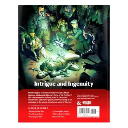 Dungeons & Dragons RPG Regelerweiterungsbuch Eberron: Forge of the Artificer englisch – Bild 2