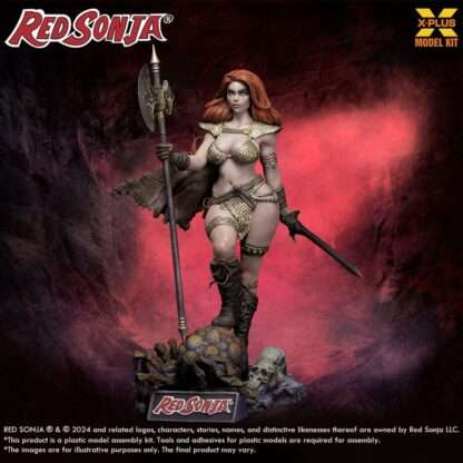 Red Sonja Plastic Model Kit 1/8 Red Sonja 27 cm – Bild 3