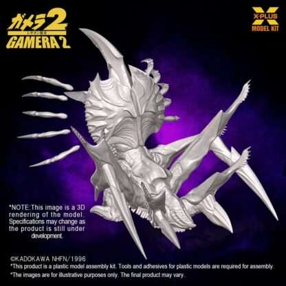 Gamera 2 Plastic Model Kit 1/700 Legion 20 cm – Bild 12