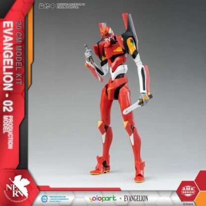 Neon Genesis Evangelion AMK Series Plastic Model Kit Eva-02 20 cm – Bild 9