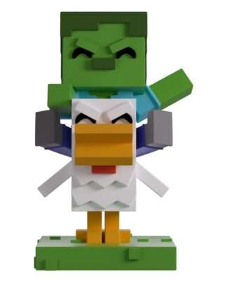 Minecraft Vinyl Figur Chicken Jockey 12 cm