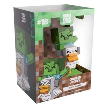 Minecraft Vinyl Figur Chicken Jockey 12 cm – Bild 5