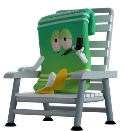 South Park Vinyl Figur South Park St. Patrick's Day Towelie 10 cm – Bild 5