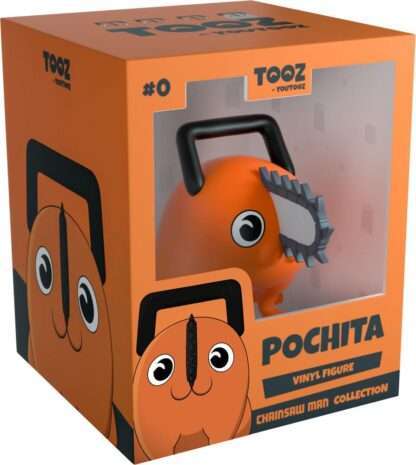 Chainsaw Man Vinyl Figur Pochita Happy 6 cm – Bild 3