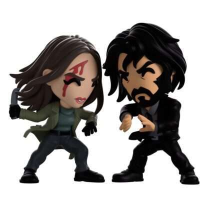 John Wick: Ballerina Vinyl Figuren 2er-Pack Ballerina & John Wick 11 cm