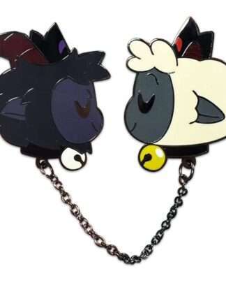 Cult of The Lamb Ansteck-Pin Goat & Lamb 5 cm