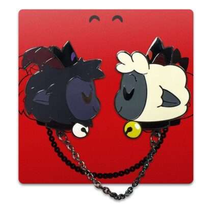 Cult of The Lamb Ansteck-Pin Goat & Lamb 5 cm – Bild 2