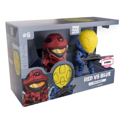 Halo Vinyl Figuren 2er-Pack Red vs Blue 11 cm – Bild 5